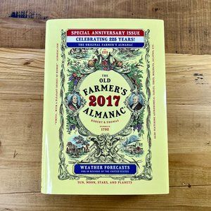 The Old Farmer's Almanac 2017: Special Anniversary Edition Hardcover Eclipse